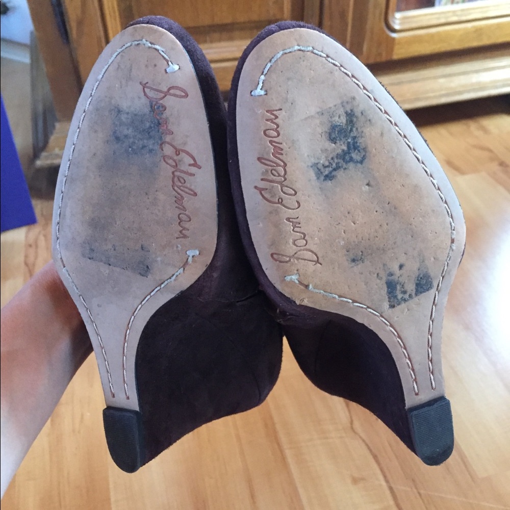 Sam Edelman Brown Wilma Bootie - Picture 7 of 7